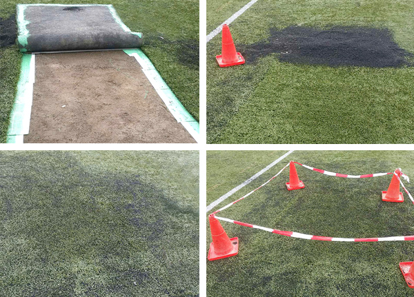 renovering av konstgräs unisport