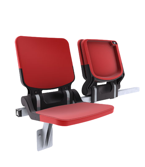 boxseat 903 läktarstolar i plast unisport