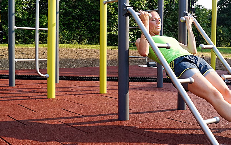 euroflex standard fallskyddsplatta unisport