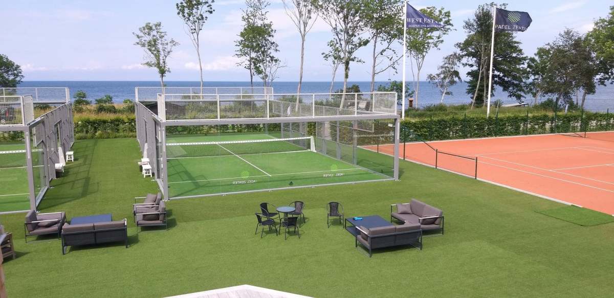 padelbana utomhus unisport
