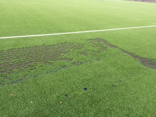kan man reparera konstgräs unisport