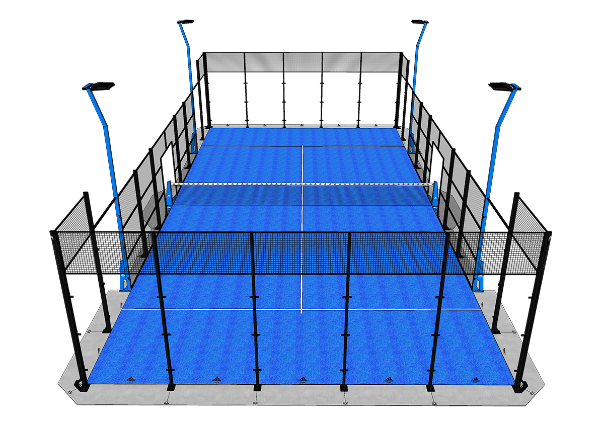 unisport padelbane mobil