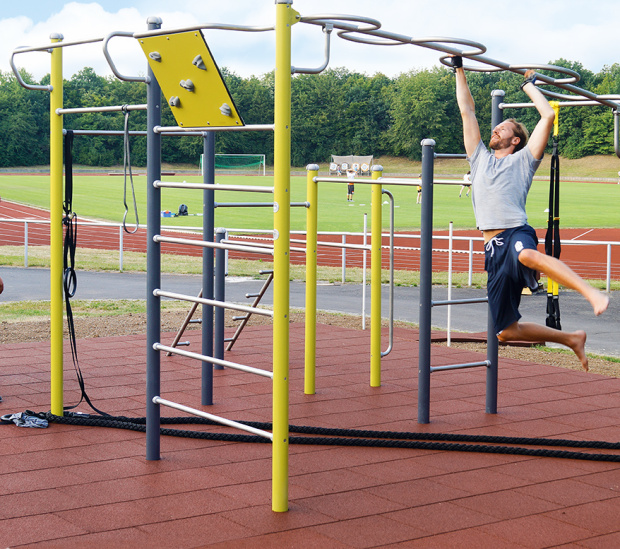 Euroflex fallskyddsplattor standard unisport